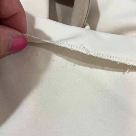 Milly cream and beige color block shift dress size 6 - Picture 14 of 14